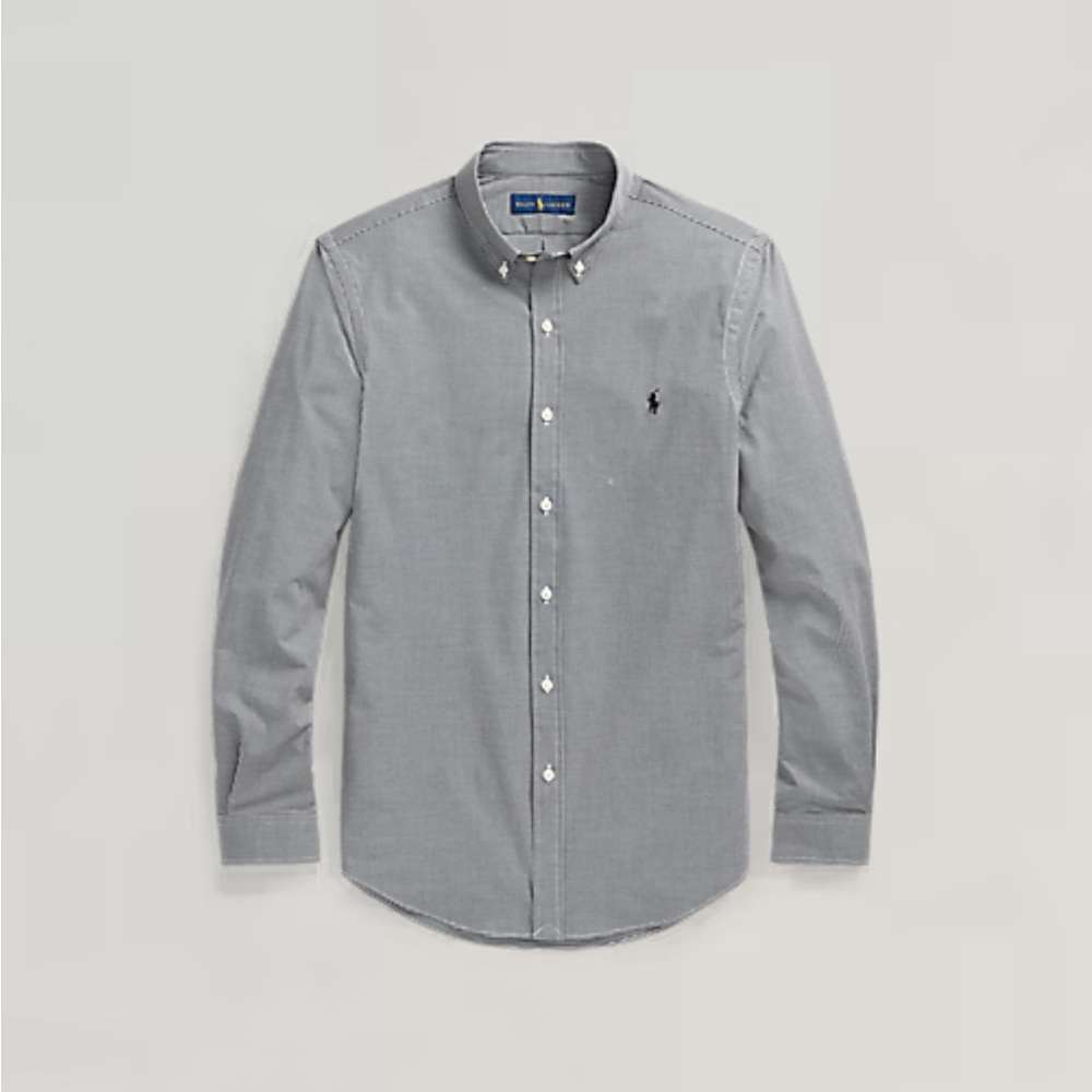 Slim Fit Gingham Stretch Poplin Shirt
Polo Ralph Lauren
